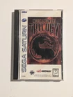 Midway Mortal Kombat Trilogy Sega Saturn Fighting Game Manual Included