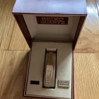 Seiko Vintage Women's Gold-Plated Quartz Wristwatch with Chain