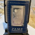 PAMP Suisse Lady Fortuna 1 oz Silver Bar – SEALED Assay 999 Fine Silver C061807