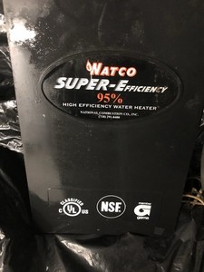 Natco High Efficiency Water Heater Black 7000-852