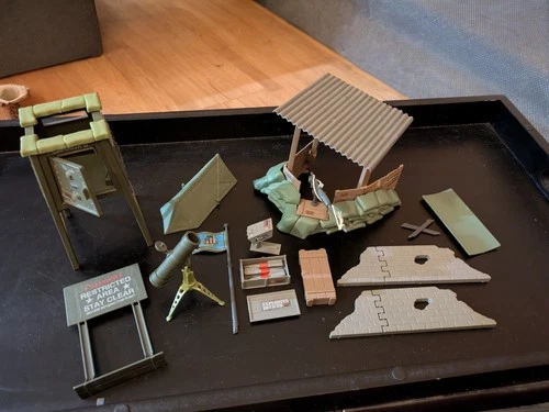 Vintage G.I. Joe ARAH Play Set Parts 1984