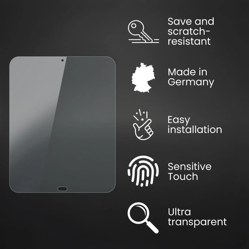 Bruni 2x Protective Film for Palm HP TouchPad Screen Protector Screen Protection - Picture 3 of 8