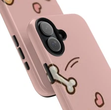 Cute Corgi Phone Case, Tough Corgi Cell Phone Cover, Dog Lover Gift, Pet.