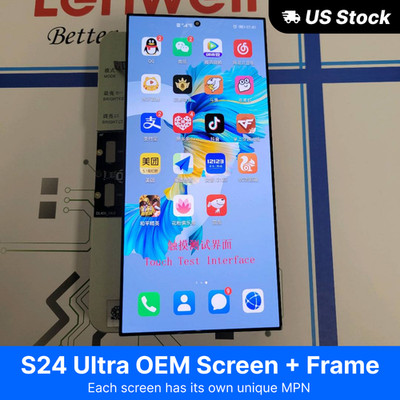 DISCOUNT Original OEM Samsung Galaxy S24 Ultra SM-S928 OLED Screen w/ Midframe