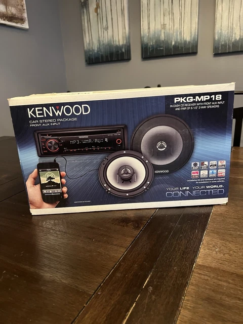 NEW KENWOOD CAR STEREO PKG MODEL #MP18