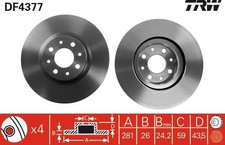 Bremsscheiben für Fiat Bravo II Stilo Kombi Alfa Mito Lancia Delta III 01-05