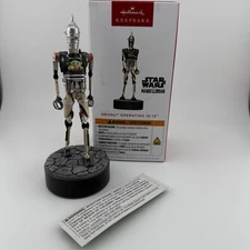 Hallmark Keepsake 2025 Grogu Operating IG-12 Star Wars Magic Sound Ornament
