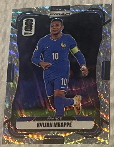 2026 Panini Prizm FIFA World Cup Kylian Mbappe Wave France