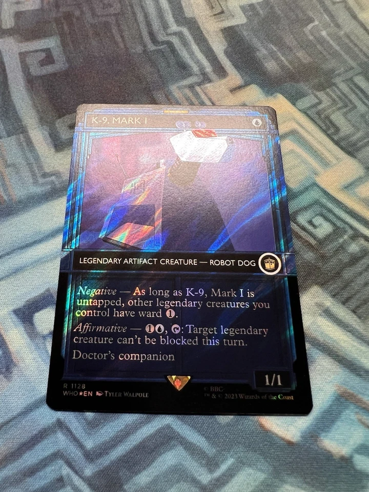 MTG Showcase Surge Foil K-9, Mark I NM Unplayed Universes Beyond: Doctor Who - Image 3 of 4