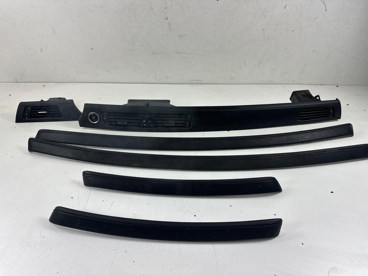 08-13 BMW E92 E93 M3 OEM Interior Leather Carbon Fiber Trim Set | eBay