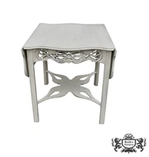 Vintage Baker Country French Style Drop Leaf Table