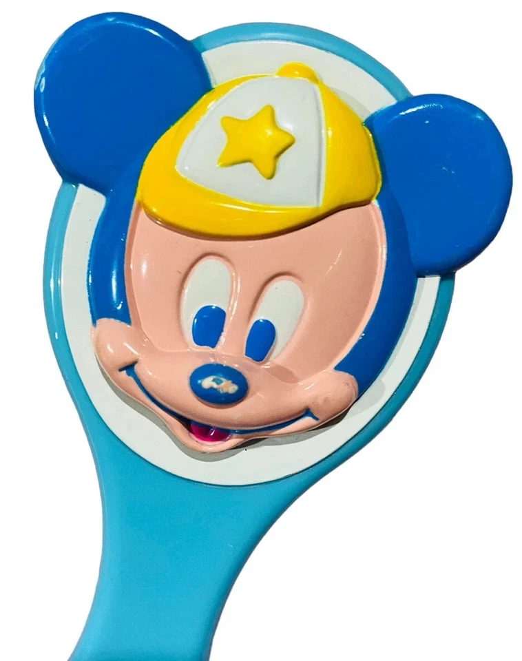Vtg Disney Mickey Mouse Baby Grooming Kit – Brush, Comb, Teether - Image 3 of 4