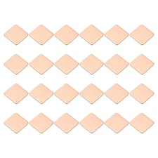24 Pcs Heatsink Copper Pad Shim IC Chipset GPU Thermal Heatsink (15x15x1mm)
