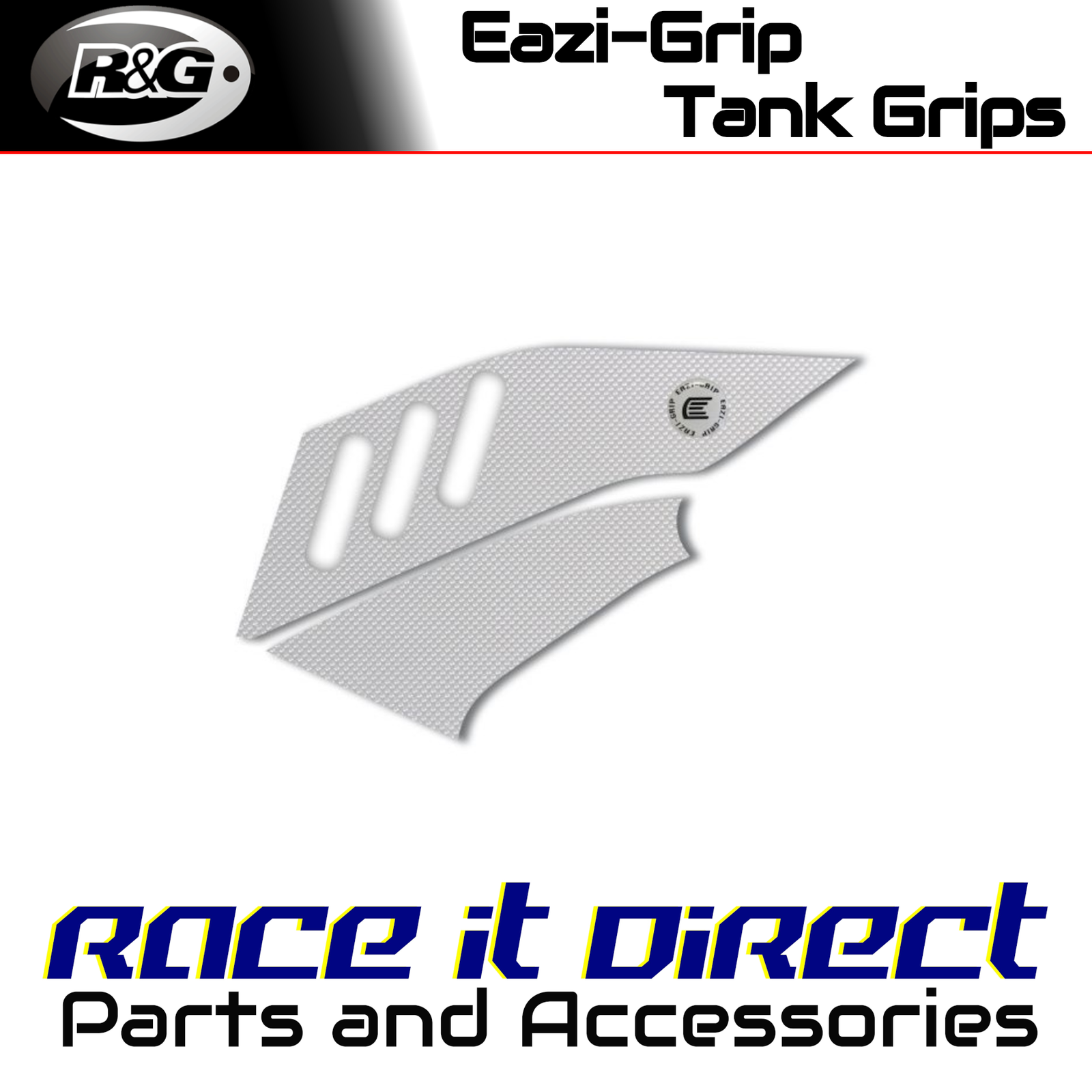 Eazi-Grip Tank Grips for Ducati Diavel V4 2023-2026 PRO Clear Eazi-Grip