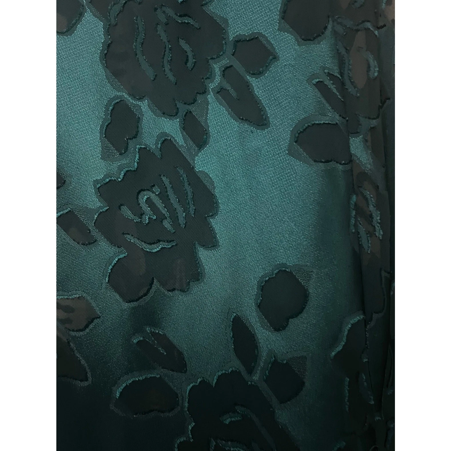 UNDERCOVER Abito Slip Vintage Victoria's Secret Lingerie Raso Verde Smeraldo Taglia M