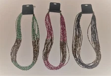 New Zad Necklace Beaded Adjustable Layered Necklaces 
