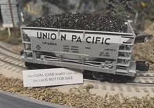 COAL LOAD FOR ALL  LIONEL DIE-CAST (not plastic) ORE CARS. REALISTIC PLEASE READ