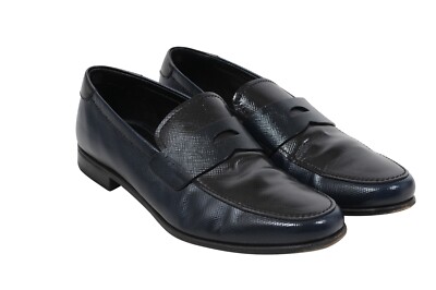 Mens Prada navy and black loafer. Prada St. Tropez Loafer (Men) | Nordstrom main image 4