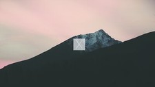 Landscape mountains snowy peak Custom Gaming Mat Desk