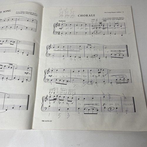 From Bach to Bartok Volume A Denes Agay Sheet Music Book No. 1a YLP Warner Bros - Picture 3 of 5