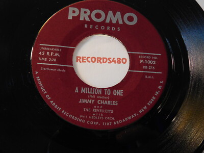 Jimmy Charles The Revelletts 45 P 1002 A Million To One Hop Scotch jimmy-charles-the-revelletts-45-p-1002-a-million-to-one-hop-scotch