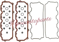 Valve Cover Upper & Lower Gasket Set Kit For Ford Super Duty 6.0L Turbo Diesel