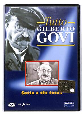 EBOND Tutto Gilberto Govi - Unter wem es berührt EDITORIAL DVD D808832