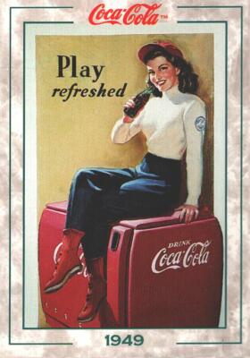 The Coca-Cola Collection Card - Series 2 USA No. 120 - Trivia Card 1994 ed. Ma...