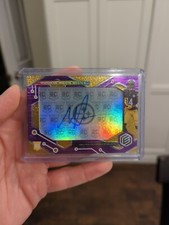 2022 Elements George Pickens Rookie Neon Signs Purple Auto RC #02/10 Steelers