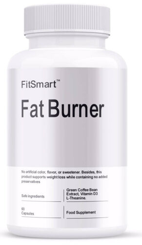 Brûleur de graisse FitSmart - Perte de poids - 60 capsules - 1 mois d'approvisionnement - Photo 1 sur 2