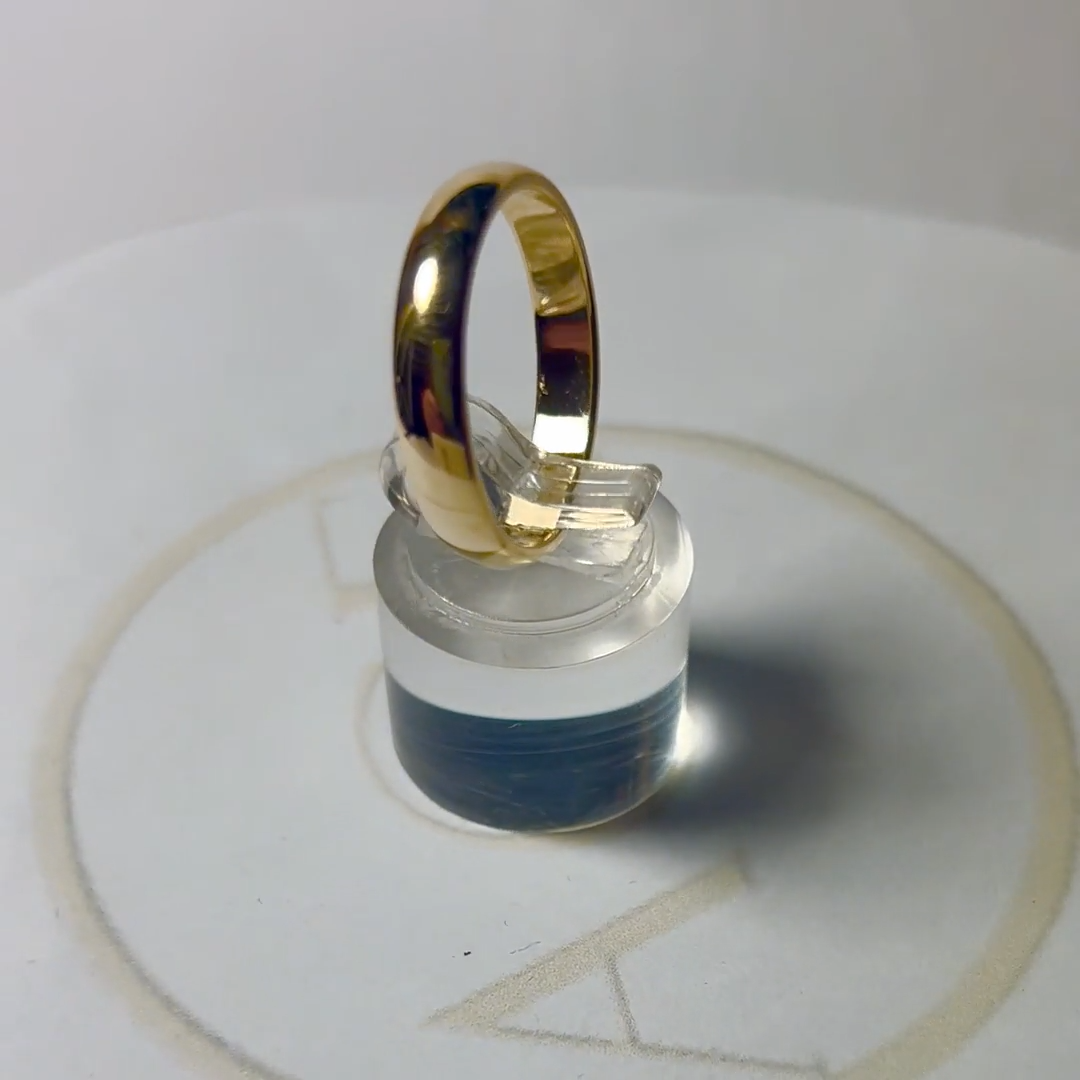 Anello Da Donna In Oro Giallo Massiccio 9 Carati Con Nodo Infinito Celtico Irlandese Da 5 Mm, Anello Da Matrimonio Celtico Da Donna, Fascia Intrecciata In Oro 9 Carati Con Nodi, Simbolo - Foto 6