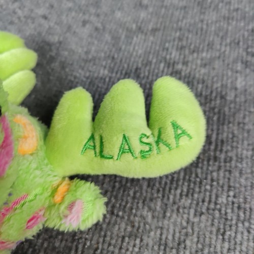 Wish Pets Elch Plüsch grün Wishpets Eis am Stiel limettengrün mit Wirbeln Stofftier - Bild 8 von 12