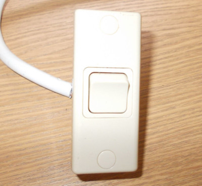 Clipsal beige Lichtschalter breit Wohnwagen/Wohnmobil/Camper - BSW1A-DD-10