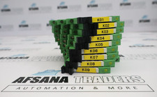 Lot of 9x phoenix contact plc-bsc-24dc/21 electromech relay base