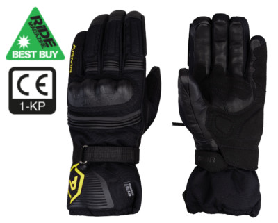 Motorrad Herren Motorrad ARMR KUMAJI 3.0 PU Knuckle wasserdichte Fahrradhandschuhe