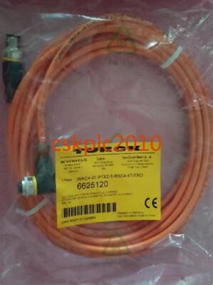 1 PCS new TURCK Connecting line WKC4.4T-P7X2-5-RSC4.4T/TXO 6625120 new