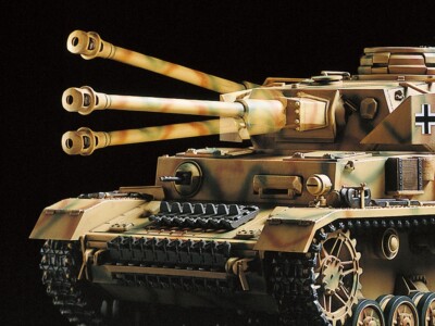 NEW Tamiya RC 1/35 Panzerkampfwagen IV Ausf.J German Tank Kit with