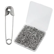 500PCS Safety Pins, 0.75Inch/19mm Small Fastening Pins, Rust Resistant