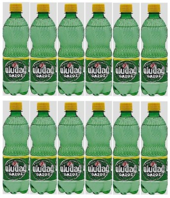 12 Flaschen a 0,5L Uludag Gazoz Türkische Limonade inc EINWEG Pfand