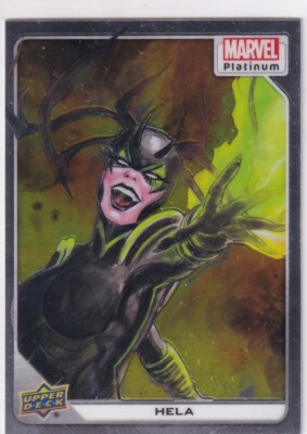 Upper Deck 2022 Marvel Platinum No. 31 Hela