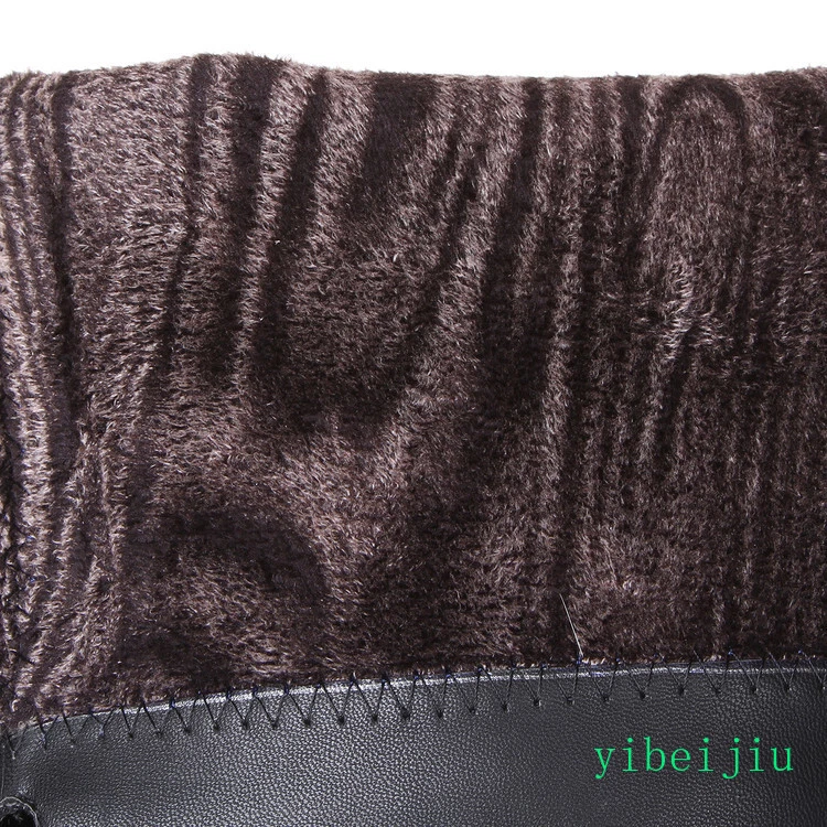 Women's Over The Knee High Mid Wedge Heel Boots Pointed Toe Riding Shoes Fashion - Image 2 of 4