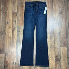 Joe's Jeans The Honey Curvy Bootcut Jeans Rikki Wash Dark Blue Size 28 NWT $158