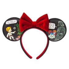 2023 Disney Parks Star Wars Holiday Ear Headband for Adults - NWT