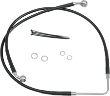 Drag Specialties Standard Length Front Stainless Steel Brake Line Kit 1741-2586