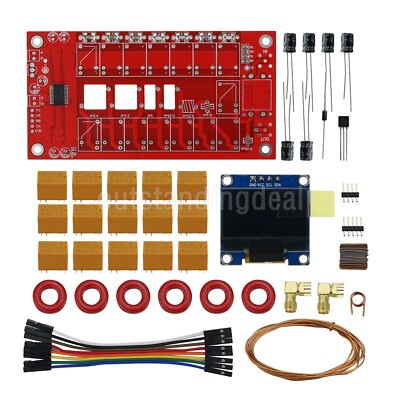 ATU-100 Automatic Antenna Tuner Kit 1.8-50MHz 100W w/ 0.96-Inch OLED Display DIY