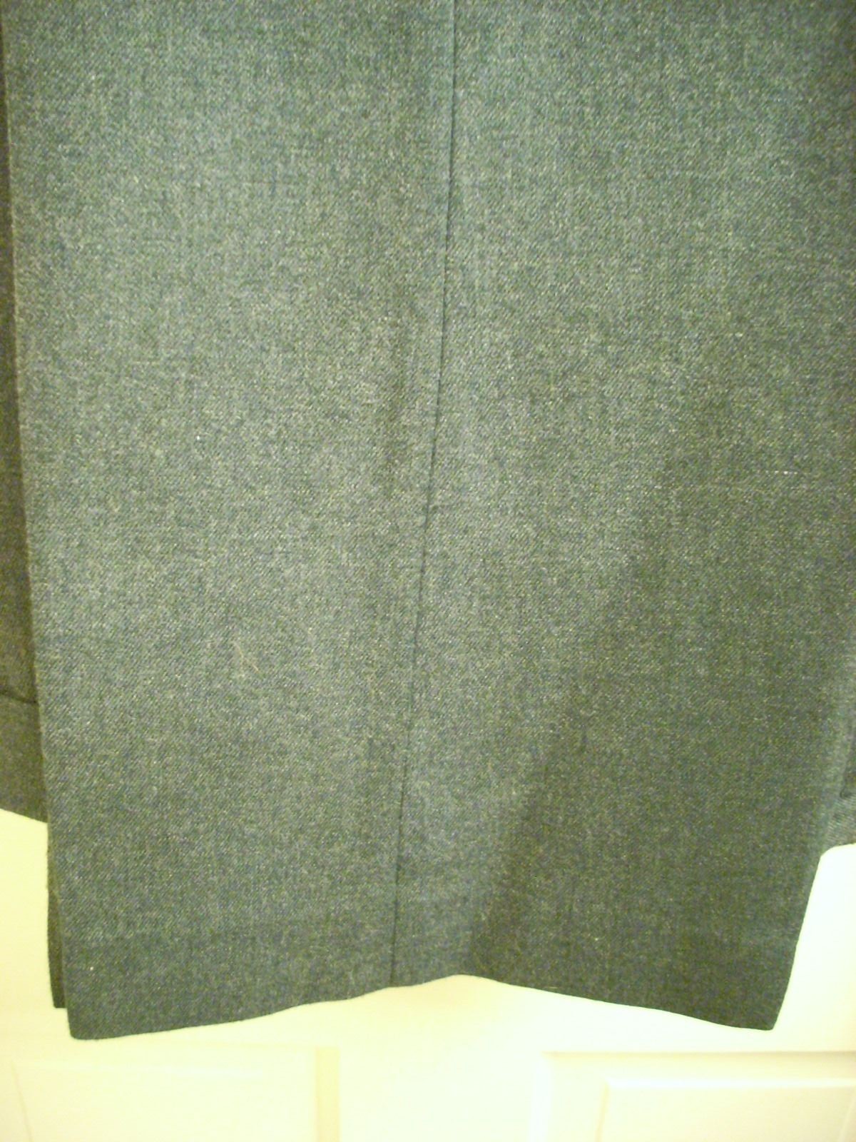 MEN'S GRAY DRESS PANTS NO PLEATS, STRAIGHT FRONT & LEGS NO CUFFS WASHABLE 36X29 eBay