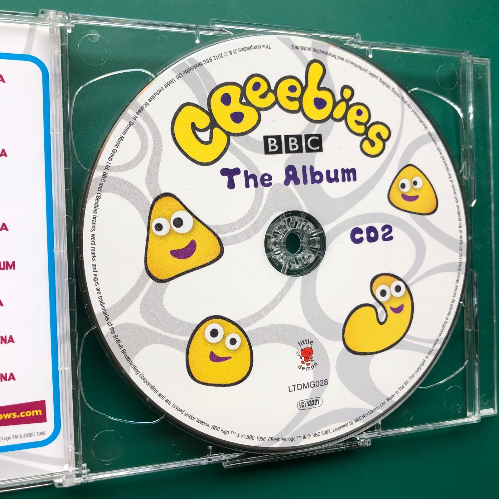 CBeebies THE ALBUM Children s TV Soundtracks 2x CD Tweenies Timmy Time cbeebies-the-album-children-s-tv-soundtracks-2x-cd-tweenies-timmy-time