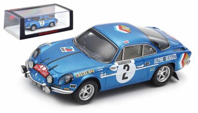 RENAULT ALPINE A110 116 JEAN-PIERRE ROUGET/JEAN SARRUS RALLYE MONTE-CARLO 1971