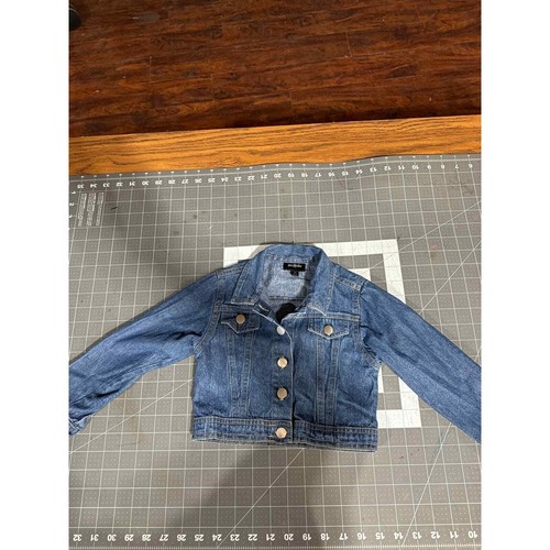 Picapino denim jacket fall winter size 4T casual little girls