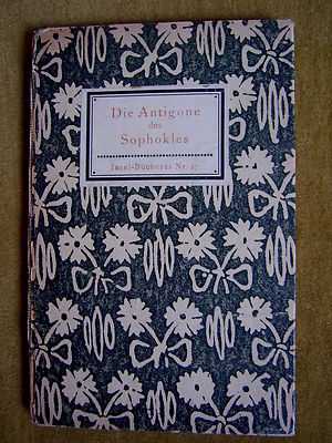 ''Antigone   A Tragedy of Sophocles'' by August Böckh